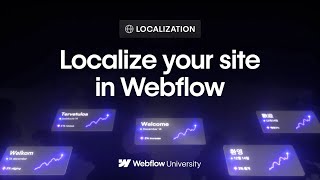 Expand your site's global reach with Webflow Localization – Webflow tutorial