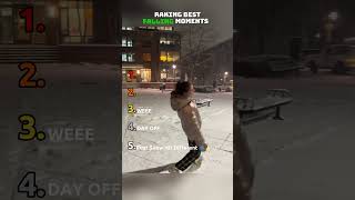 Ranking Top 5 FALLING Moments π #funny #fails