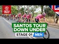 First Chance For The Sprinters! | Tour Down Under 2023 Highlights - Men's Stage 1