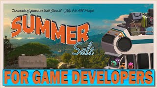 Steam Summer Sale For Game Developers 2020