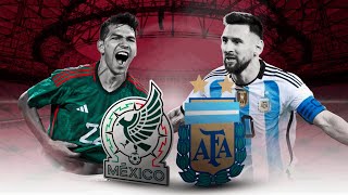 MÉXICO 🇲🇽 VS ARGENTINA 🇦🇷 / VIENDO EL MUNDIAL Y JUGANDO FIFA 23 ULTIMATE TEAM