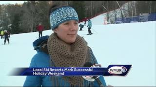 Local ski resorts mark successful holiday weekend
