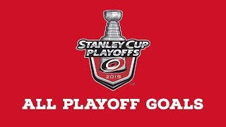 Carolina Hurricanes | Every Goal from 2019 Playoffs