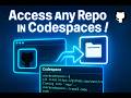 GitHub CodeSpaces - How to clone another repository