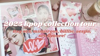 2025 kpop collection tour; itzy ot5, svt, aespa, mimiirose, billlie \u0026 more!