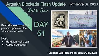 Artsakh Blockade Flash Update with Gev - Jan 31, 2023