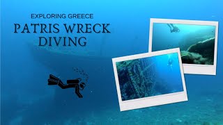 Patris Wreck Diving | Kea Island, Greece | Travel Vlog