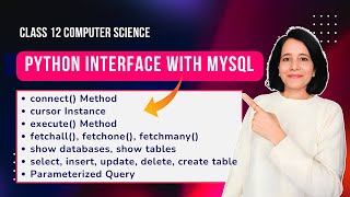 Python Interface with MySQL | REVISION | Class 12 Computer Science | ENGLISH