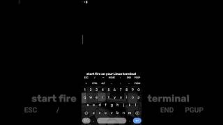 start a fire on your Linux terminal 🔥 #termux #termuxtricks #termuxforbeginners