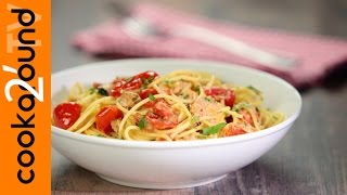 Spaghetti con tonno e pomodorini / Ricetta