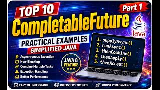 CompletableFuture in Java 8 Explained in 5 Minutes | Interview Ready