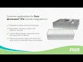 esco airstream® fan filter units ffu quick features esco pharma