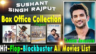 Sushant Singh Rajput Hit and Flop Blockbuster All Movies List with Box Office Collection Analysis