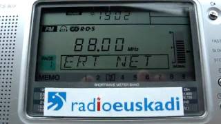 ERT NET 105,8 - received in Germany (1700 km)