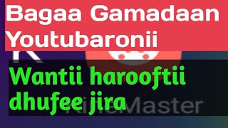 Youtubara yoo tatee video kana  lalii bira darbii,,best video edit