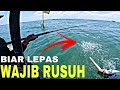 Terlalu mudah mancing barramundi di rumpon semarang yang satu ini