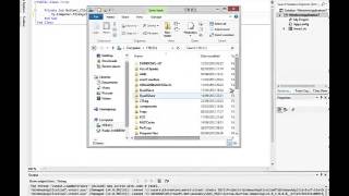 Visual Basic #1 - How to create a folder