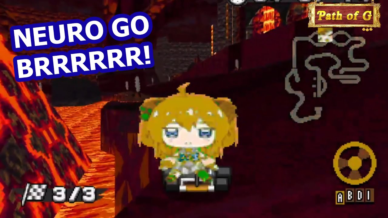 New Neuro Racing Game Ai Vtuber Neuro Sama Youtube