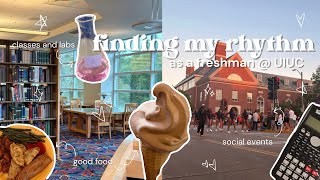my first month of college as an international student | uiuc freshman week in my life