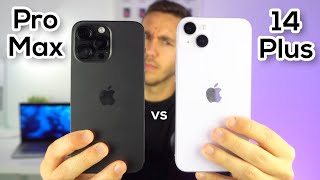 iPhone 14 Plus vs iPhone 14 Pro Max ¿Vale la pena el salto? ⚠️
