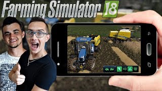 Farming Simulator 18 /FS18\\ #4 Gramy na MP ☆ Nowe Maszyny, Prasowanie i Zbieranie Bel ㋡ MafiaSolec