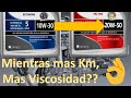 ¿Cambiar Viscosidad a mas Km recorridos? Ahorro de Combustible