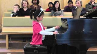 Sonatina in A minor Benda - Tasha Piyabongkarn (Age 8) Piano