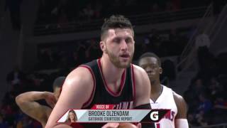 Jusuf Nurkic vs Detroit Pistons 28.02.2017 (19Pts)