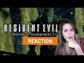 My reaction to the Resident Evil Infinite Darkness Official Trailer | GAMEDAME REACTS