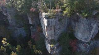 Big Hurricane Creek Gorge Bluffs - Clarkrange Tennessee