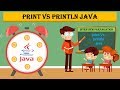 Println Vs print || Difference between print and println
