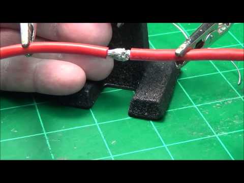 How to solder Two Large Wires Together How to solder Two Large Wires Together
