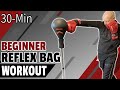 Beginner Boxer: DO THIS Boxing Workout to BURN FAT on the Reflex Bag - No talking