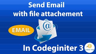 Send email in CodeIgniter 3 with attachment