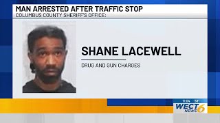 Columbus County man arrested on drug and gun charges after traffic stop
