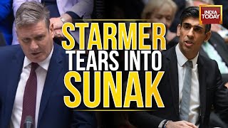 'Rishi Sunak Stabbed Boris Johnson In The Back': Keir Starmer Unleashes Wrath In Parliament
