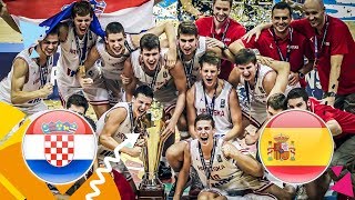 Croatia v Spain - Final - Full Game - FIBA U16 European Championship 2018