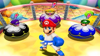 Mario Party 4 Battle Mode 1 vs 3 - Mario vs Luigi & Wario & Waluigi