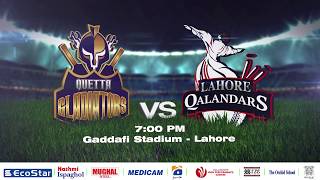 Lahore Qalandars vs Quetta Gladiators