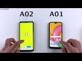 samsung a02 vs a01 speed test