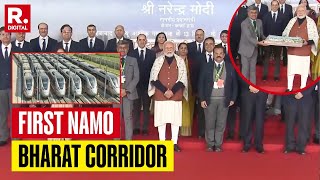 PM Modi Inaugurates 13-Km Delhi Section Of Namo Bharat Corridor