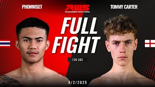 Full Fight l Pornwiset vs Tommy Carter I RWS