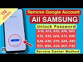 All Samsung Galaxy A12/A13/A03s/A23/A32/A33/A51 FRP Bypass || Google Account Unlock || No TalkBack