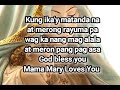 God bless you, Mama Mary Loves You with Lyrics