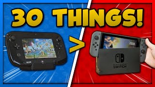 30 THINGS Wii U Did BETTER Than Switch!