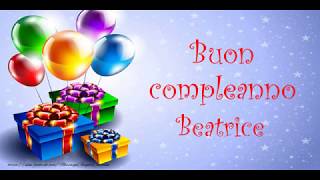 Buon Compleanno Beatrice!