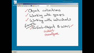 PowerShell Object, Collections and Groups