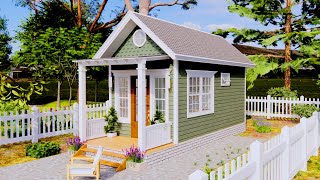 3x6m (190sqft) only - Tiny house with everything you leed - idea design | Explor