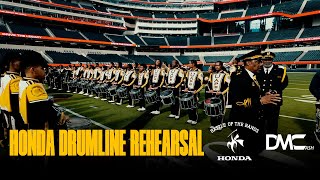 2025 Honda Drumline Rehearsal | Behind The Scenes