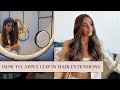 How To Apply Showpony Clip In Hair Extensions